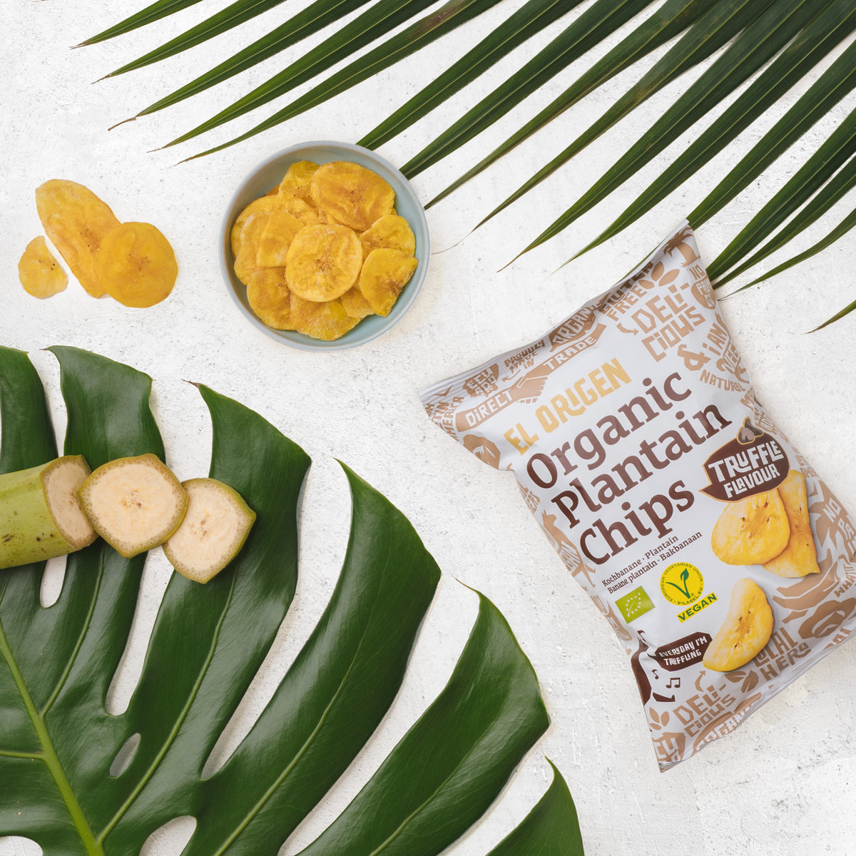 Tropical Gourmet - Plantain Chips / Kochbananen Spicy - 85 G
