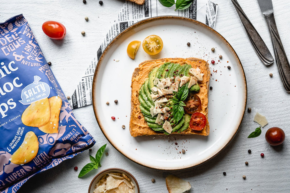 Avocado & Hummus Toast mit Extra-Crunch🥑 - el origen