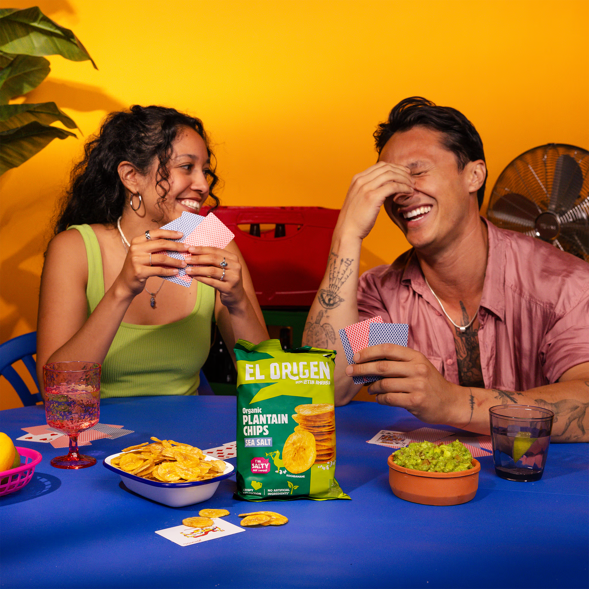 Bio Kochbananen Chips mit Meersalz - el origen