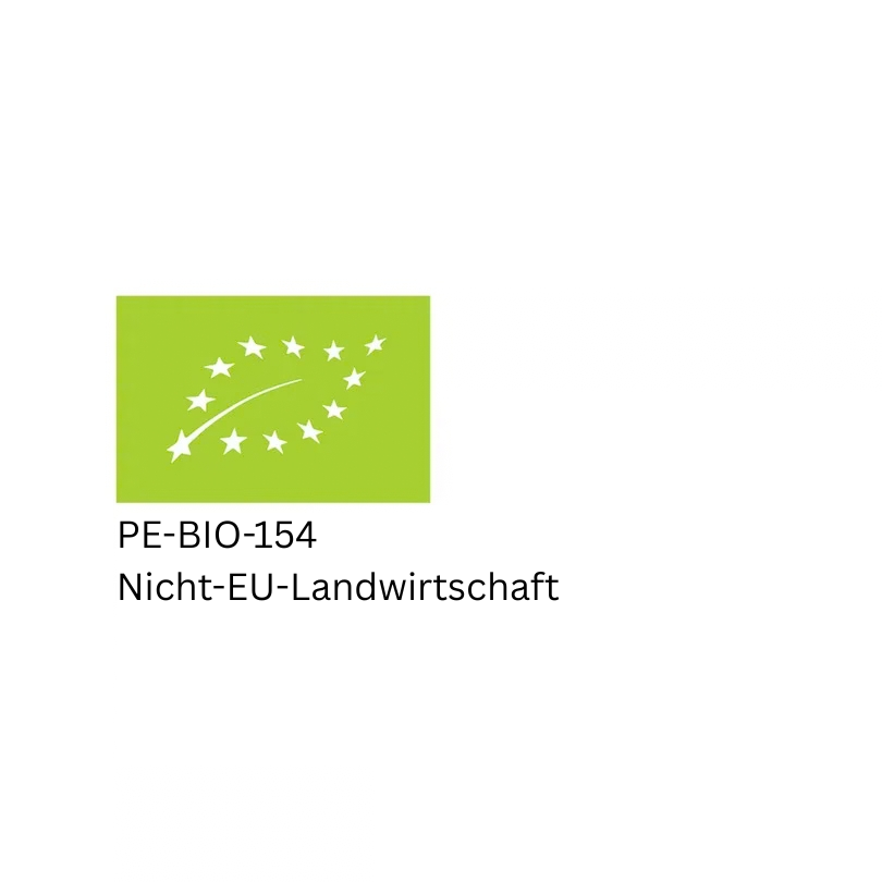 EU-Bio-Siegel – el origen Bio Jumbo Maíz aus Peru, Öko-Kontrollstelle PE-BIO-154
