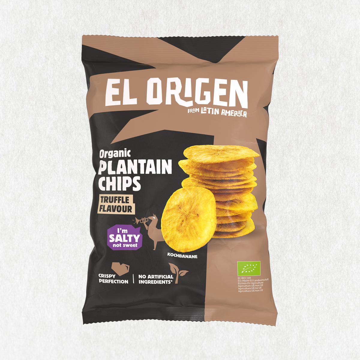 Bio Kochbananen Chips mit Trüffel-Geschmack