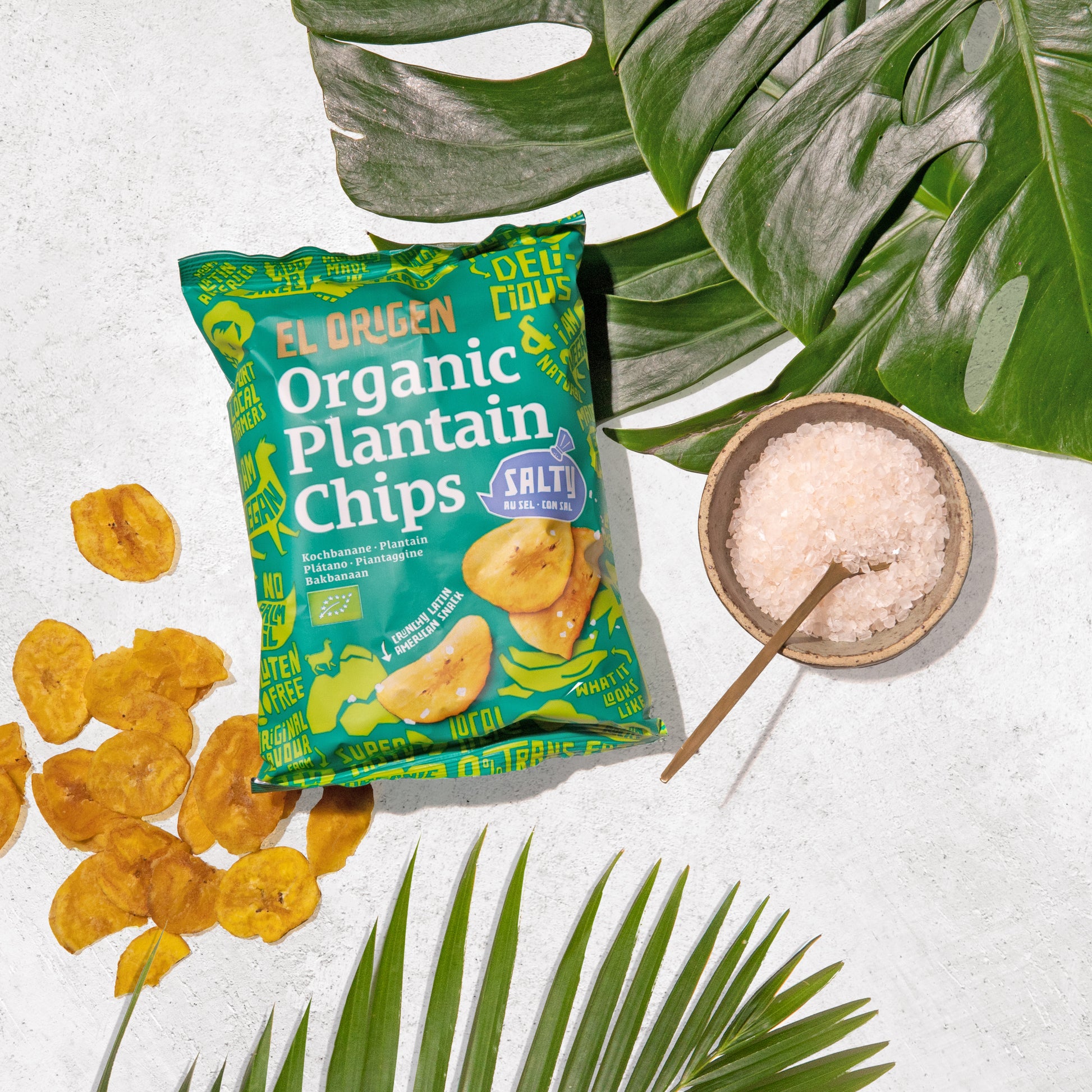 Classy Chips-Love: Snackpaket el origen Bio Chips (9 Packungen) - el origen